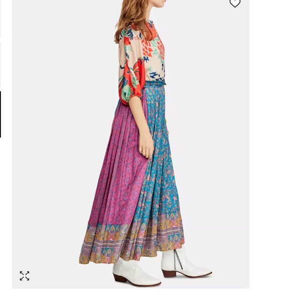 NWT Free People What You Want Maxi Dress Sz Large - Picture 4 of 12